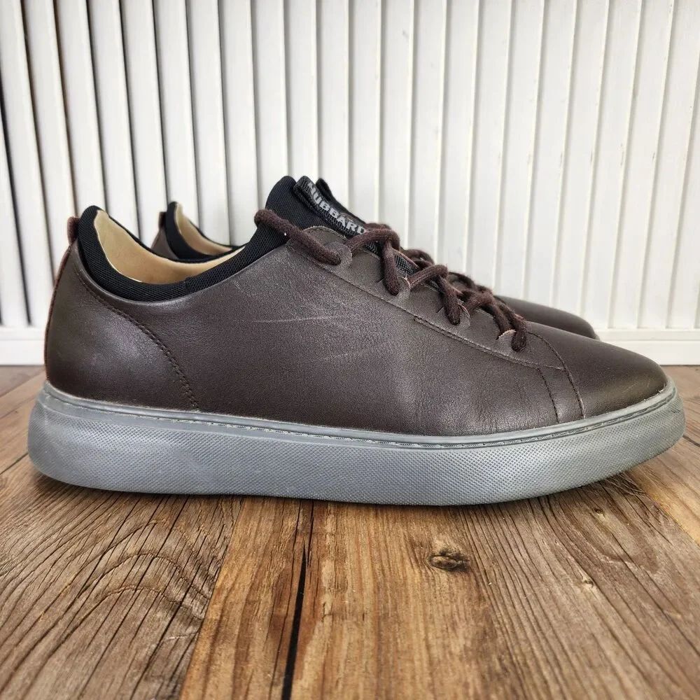Samuel Hubbard Flight Shoes Mens Size 11 M Brown Leather Casual Comfort Sneakers